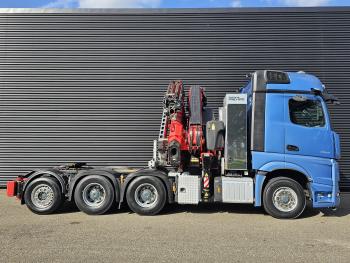 Mercedes-Benz 3353 8x4 / FASSI 71  T/M + JIB / CRANE / KRAN